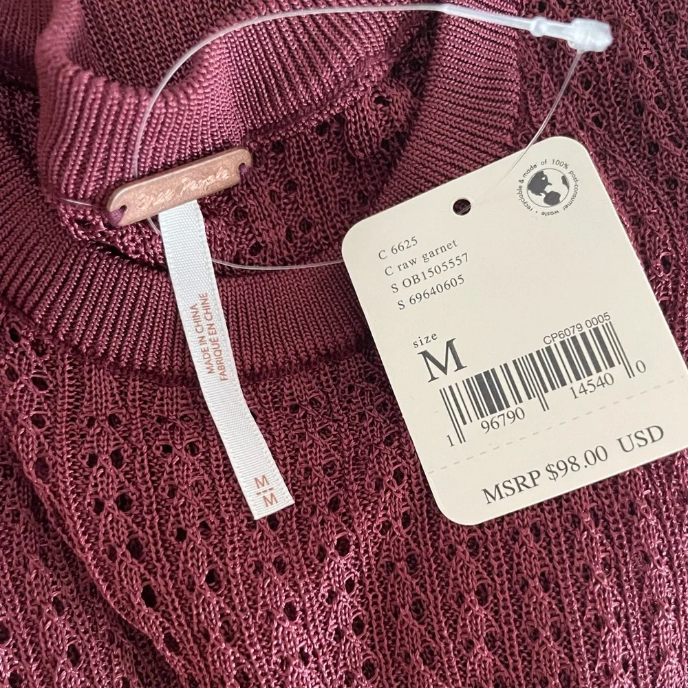 FREE PEOPLE ❤️‍🔥 NWT LONG SLEEVE TOP